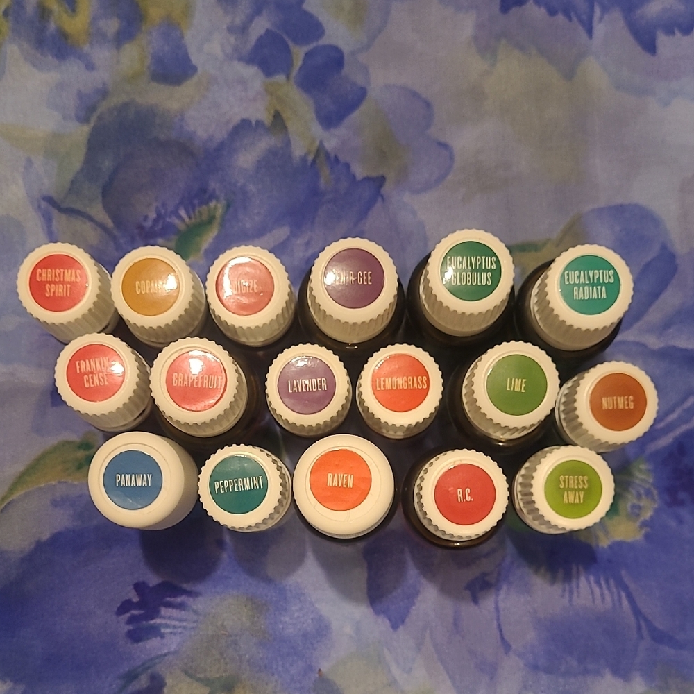 Young Living Essential Oils (17 Bottles)